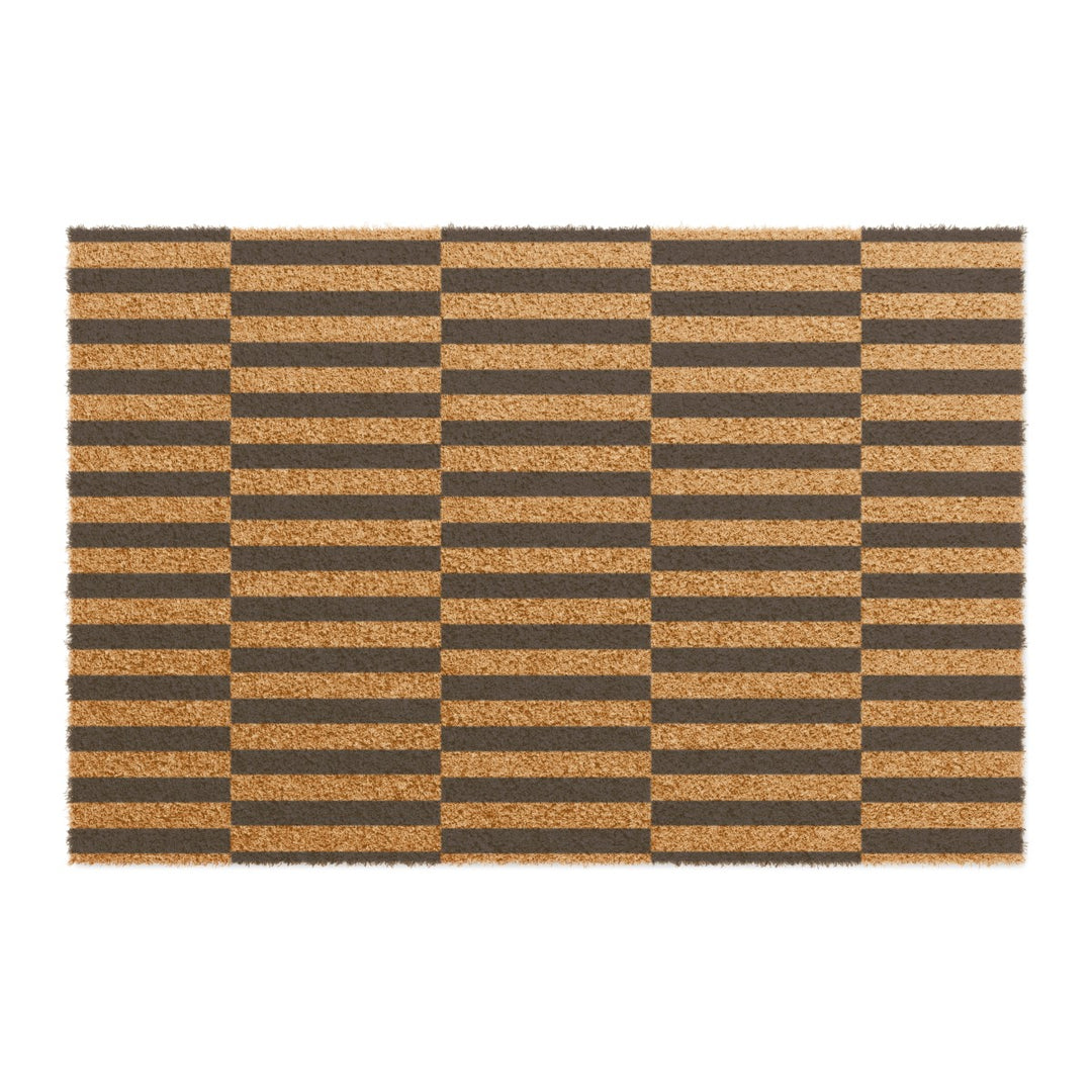 Uneven Stripes Doormat