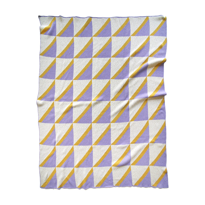 Xact-oh Throw Blanket in Lilac
