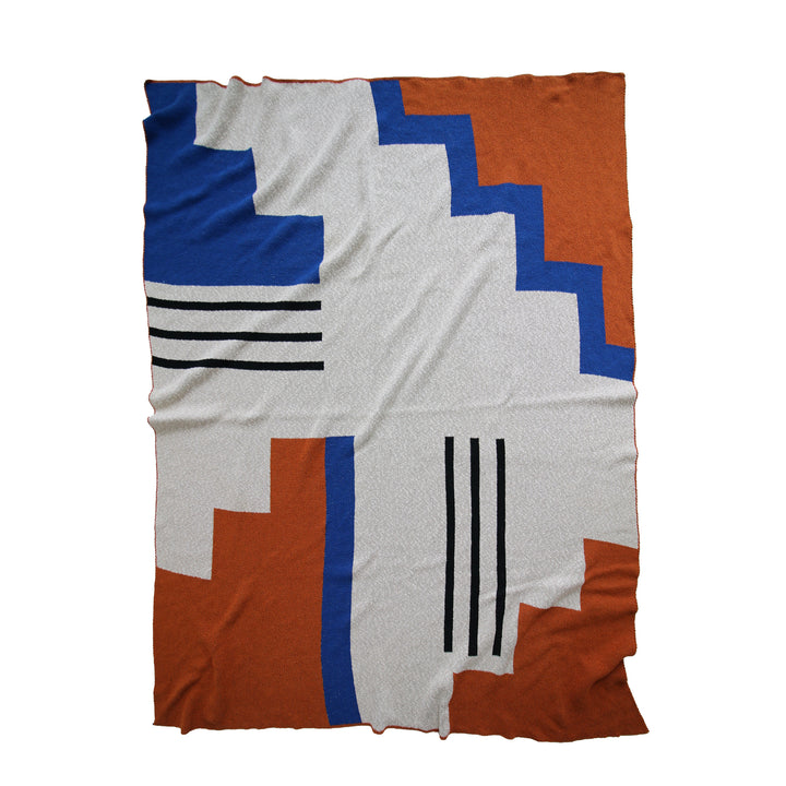 Step on It Throw Blanket in Royal