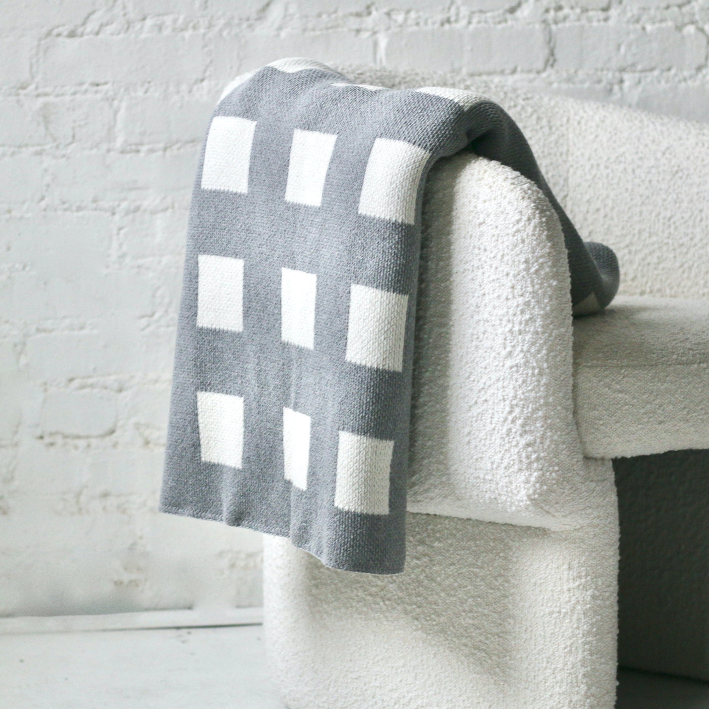 Off the Grid Throw in Grey