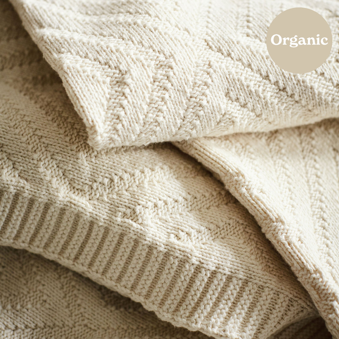 Diamonds Organic Blanket