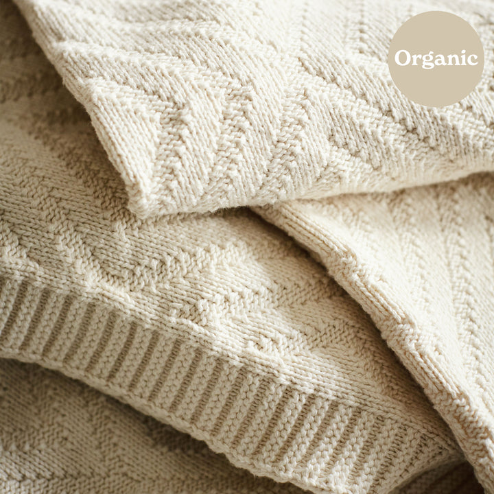 Diamonds Organic Blanket