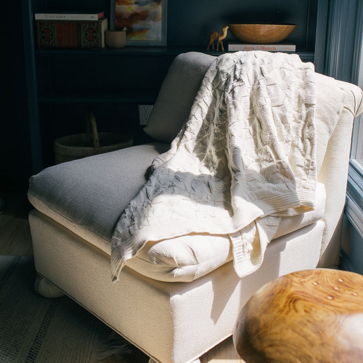 Moroccan Star Organic Throw