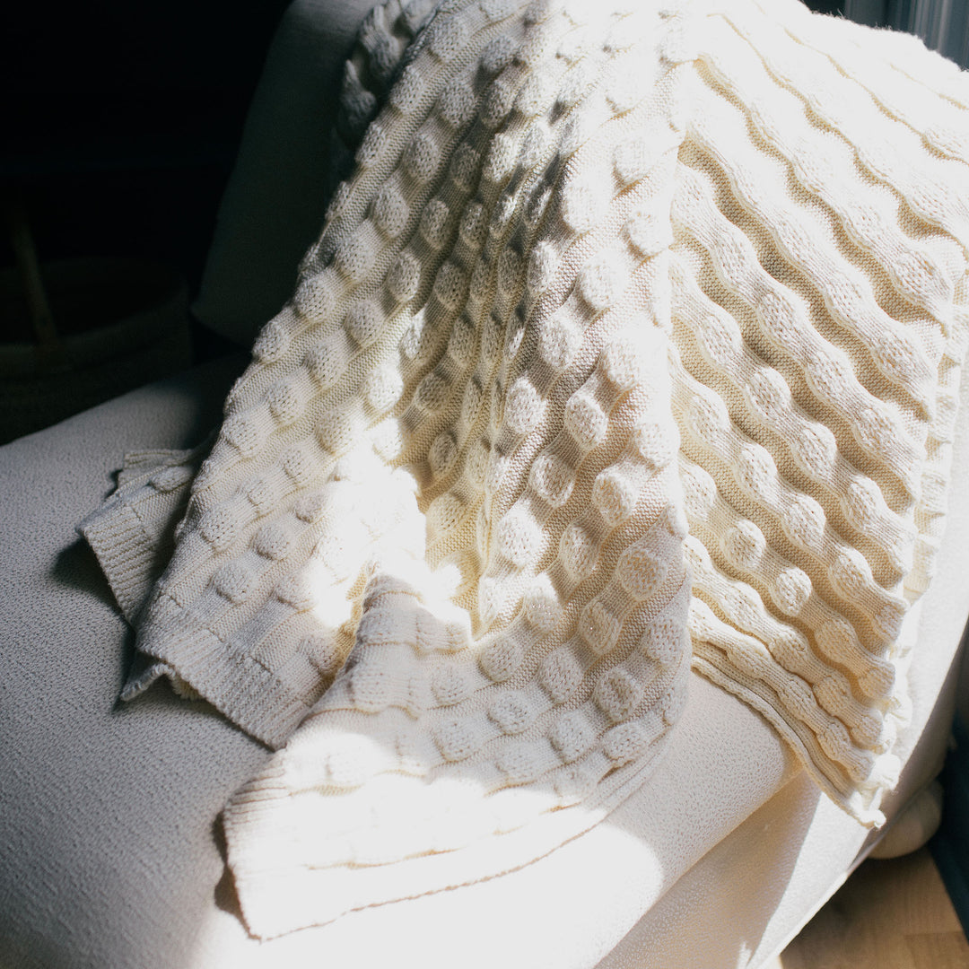Puffballs Organic Blanket