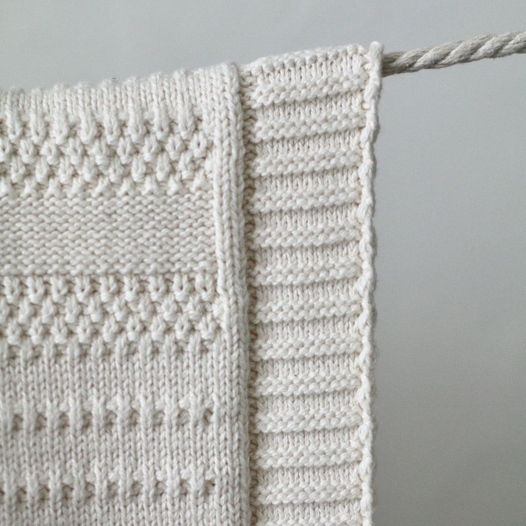 Stripes Organic Throw Blanket