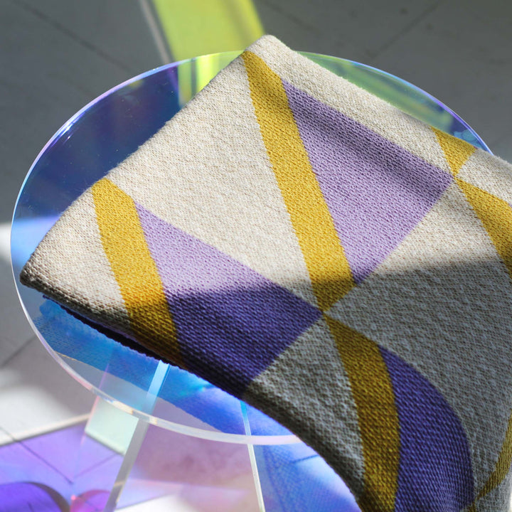 Xact-oh Throw Blanket in Lilac
