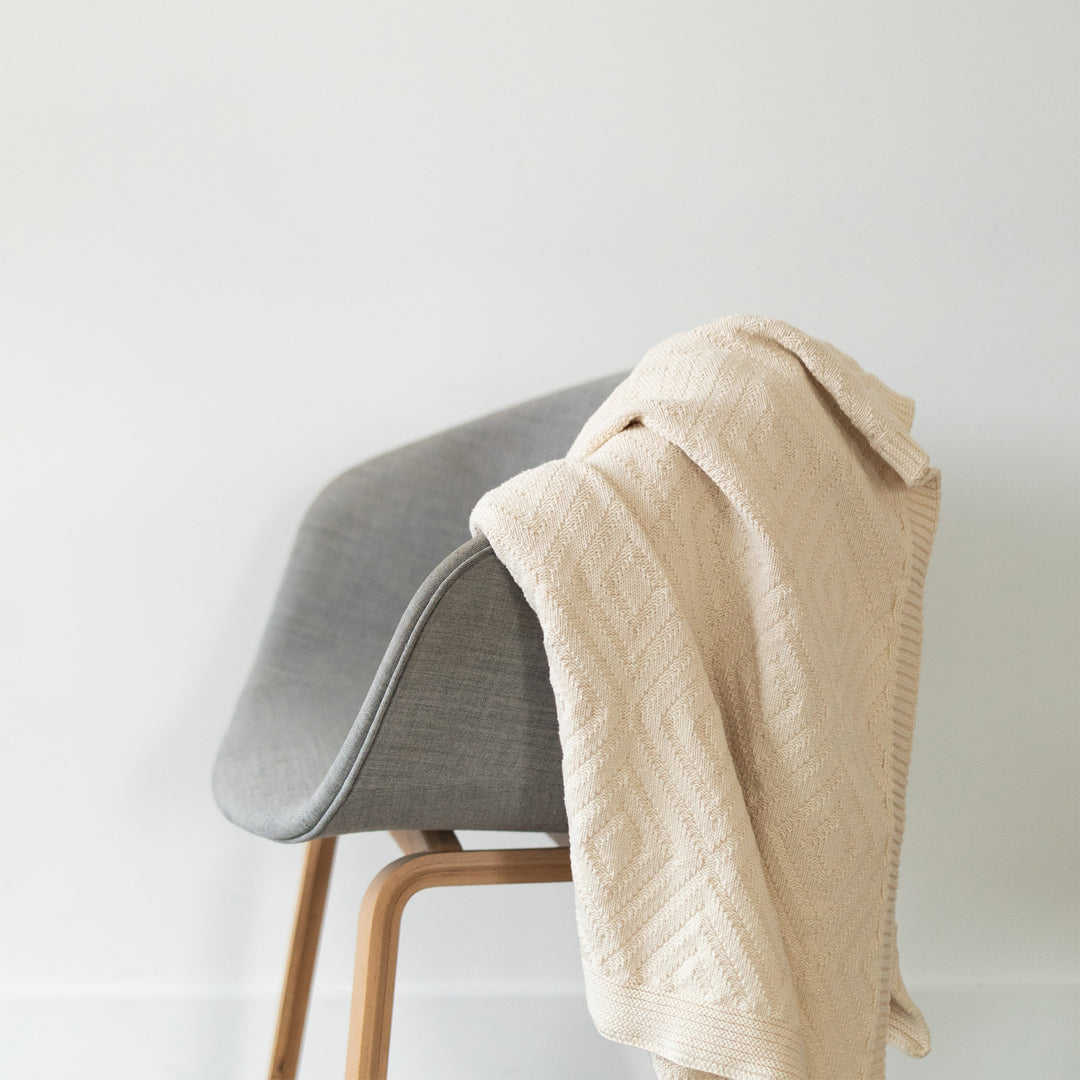 Diamonds Organic Blanket