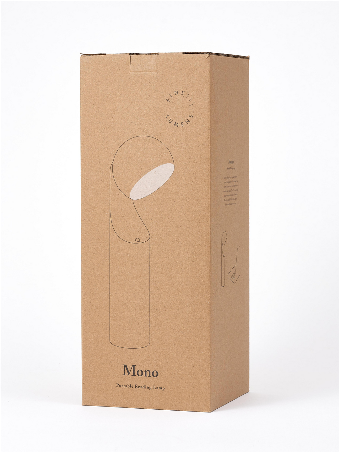 Mono Portable Reading Lamp - Beige
