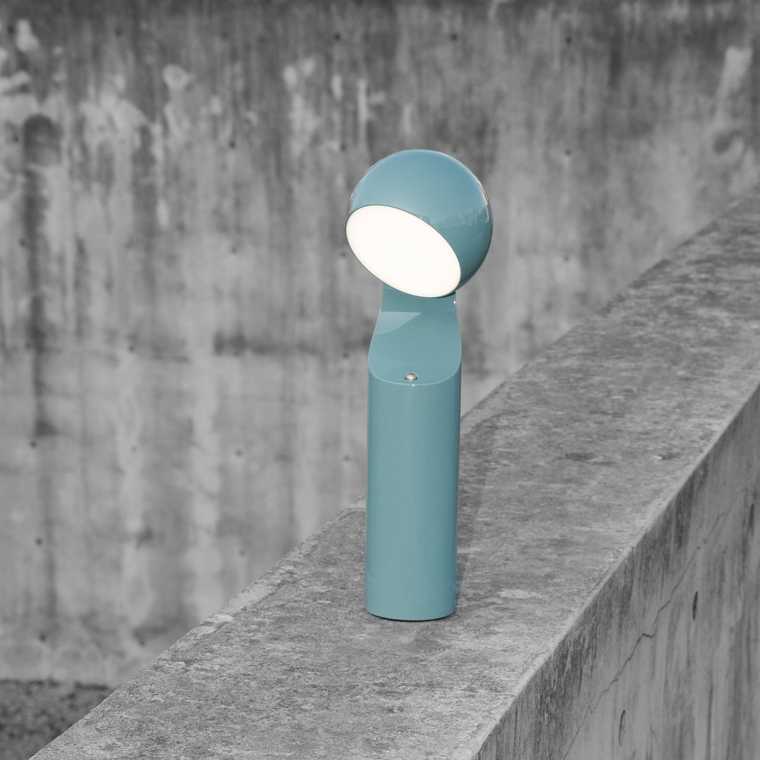 Mono Portable Reading Lamp - Gray/Blue