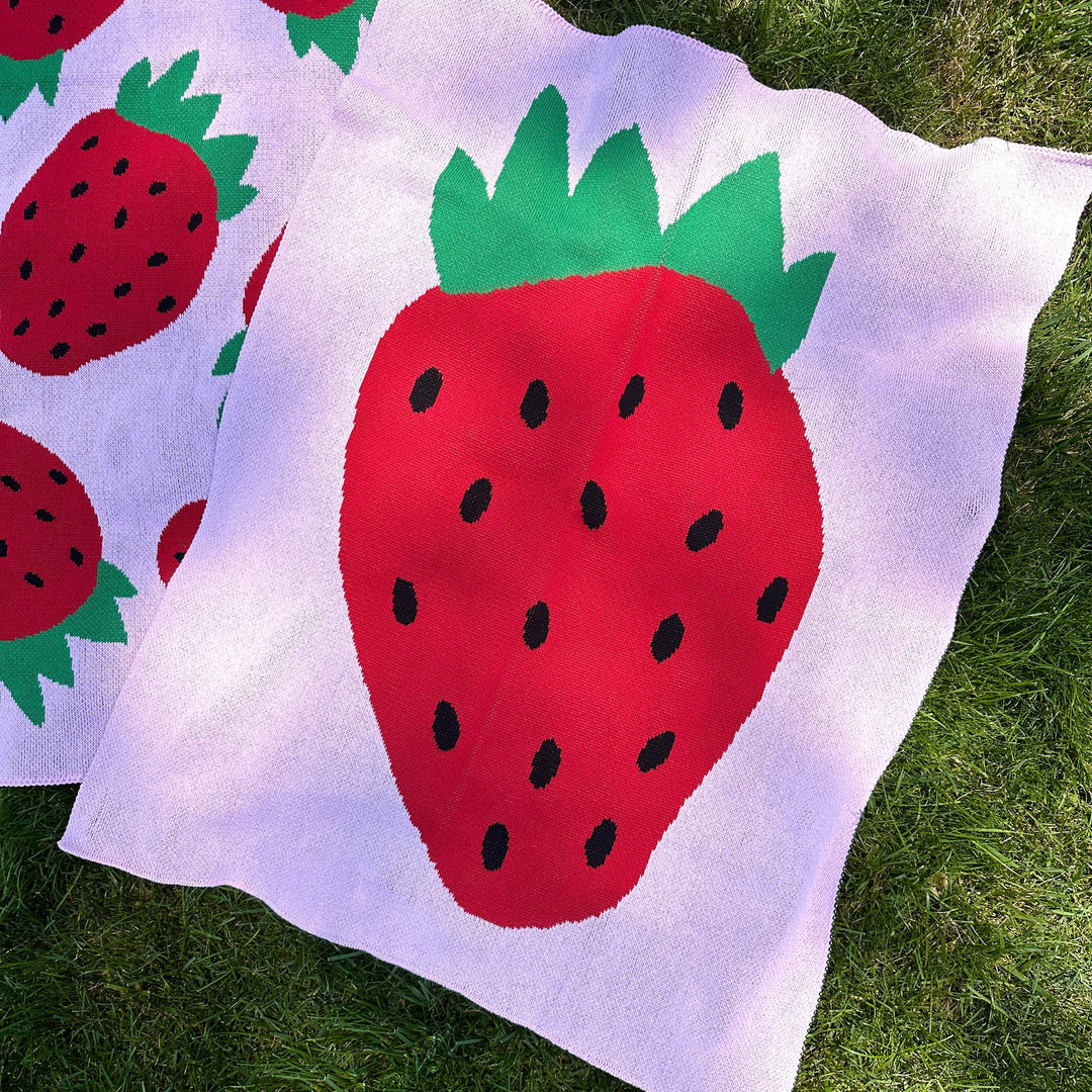 Strawberry Baby Blanket