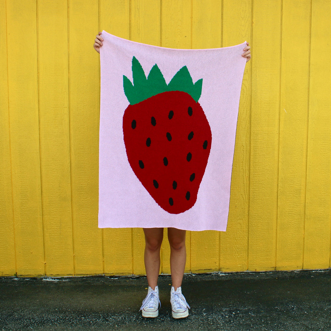 Strawberry Baby Blanket