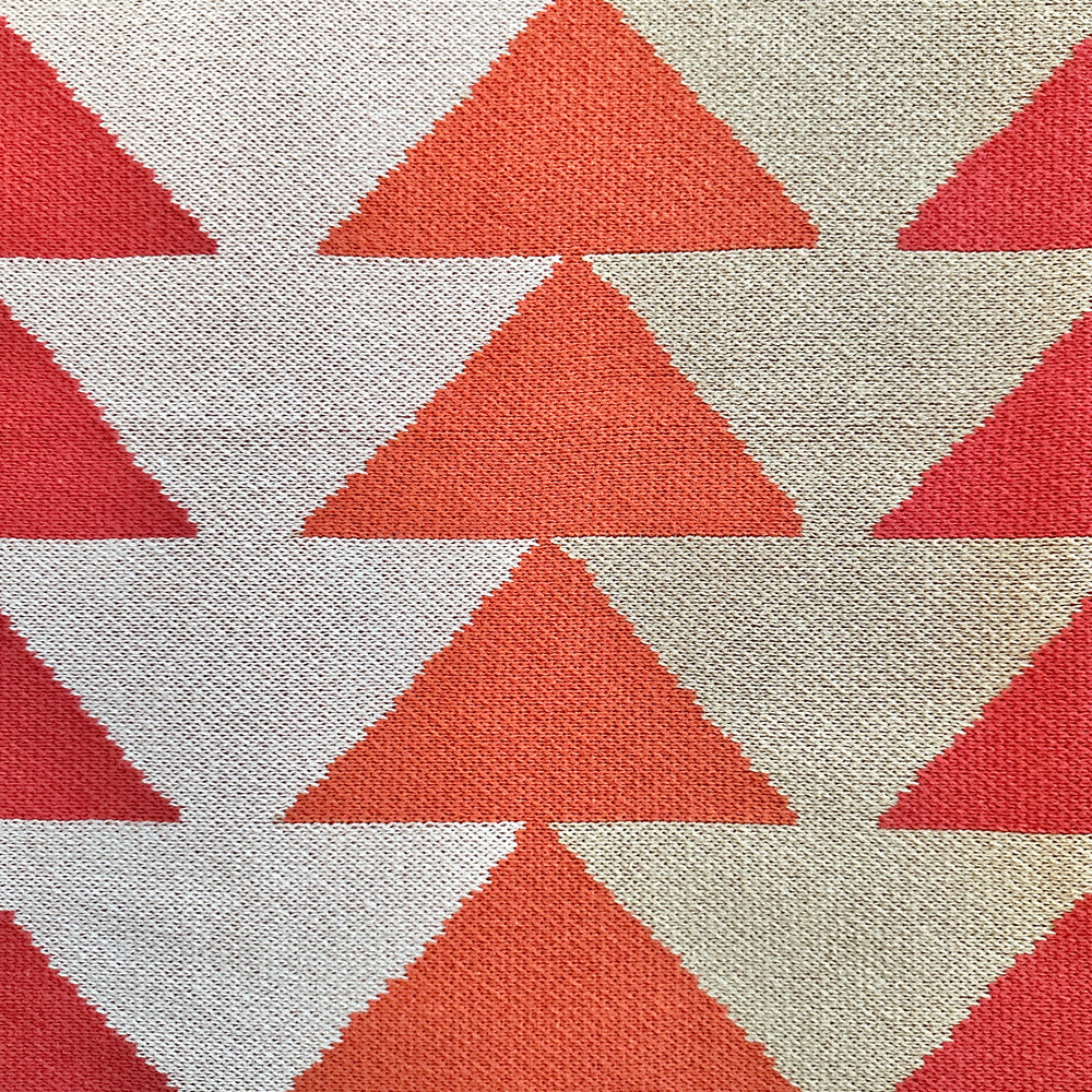 Modern Orange Bed Runner