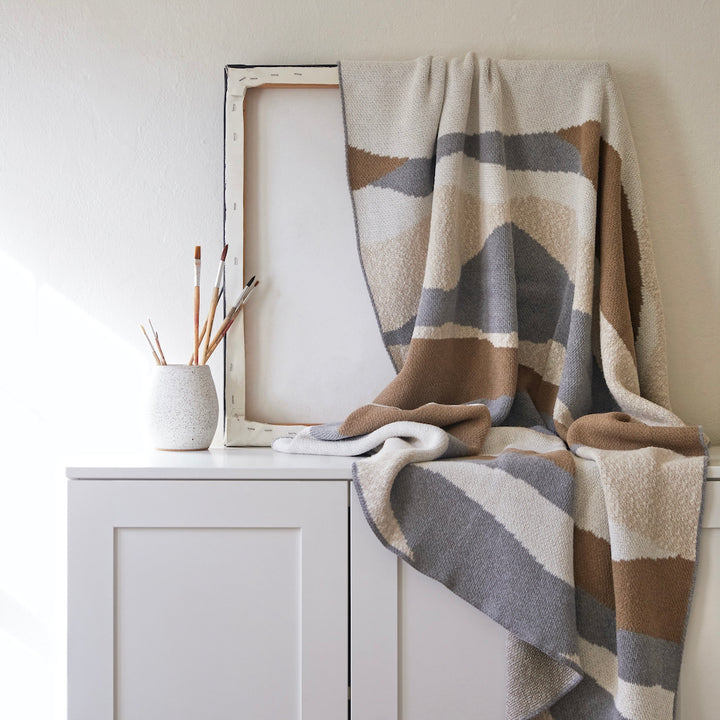 Landscape Throw in Neutral