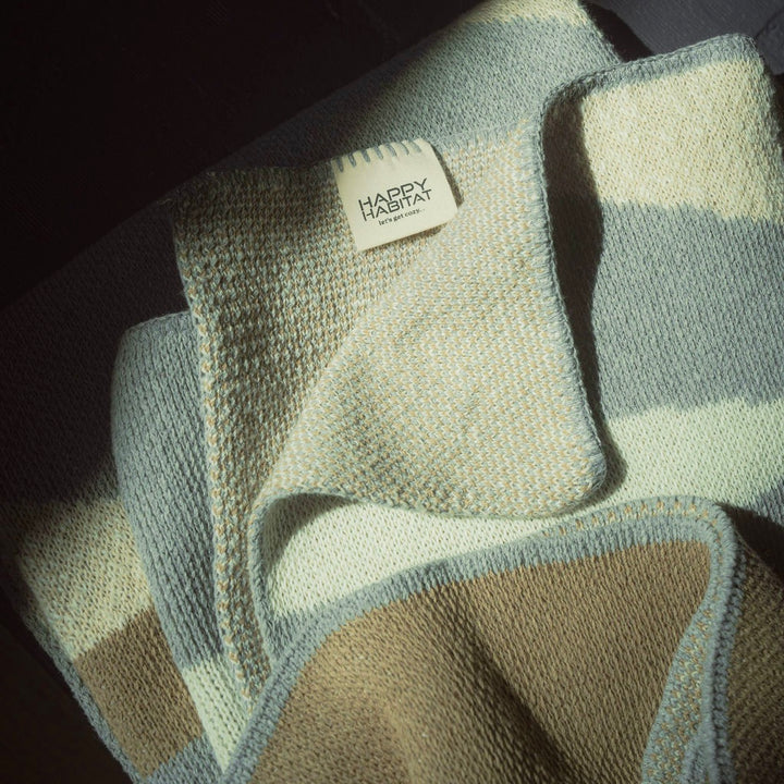 Recycled Cotton Neutral Throw