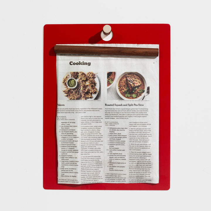 The Magnetic Clipboard - Red