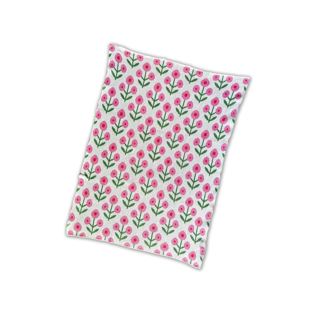 Posie Mini- Pink Baby Blanket