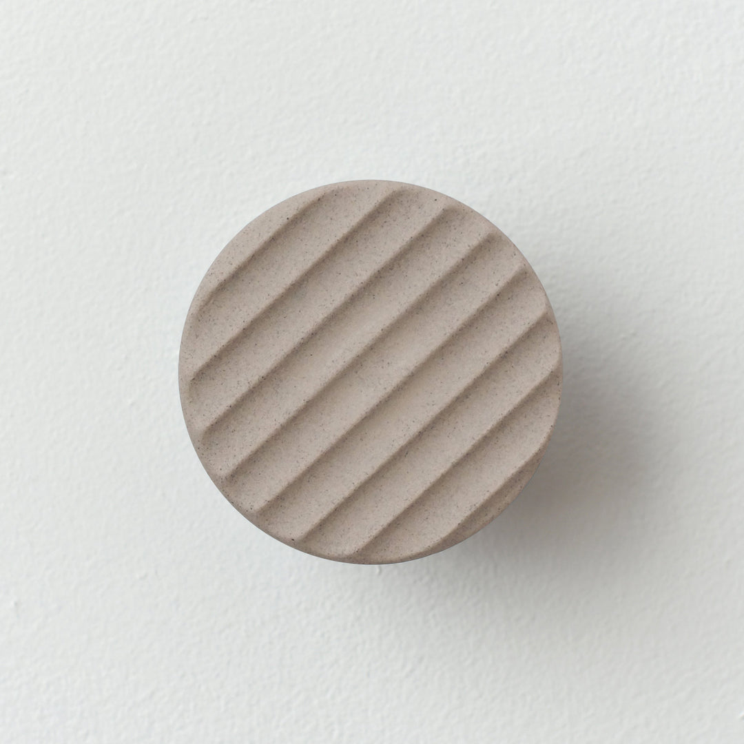 Sequence coat hook - Fluted