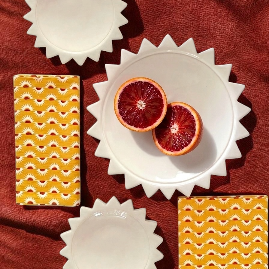 Goldenrod Suns Napkin