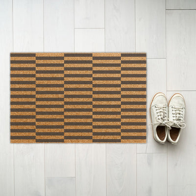 Uneven Stripes Doormat
