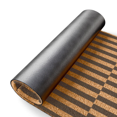 Uneven Stripes Doormat
