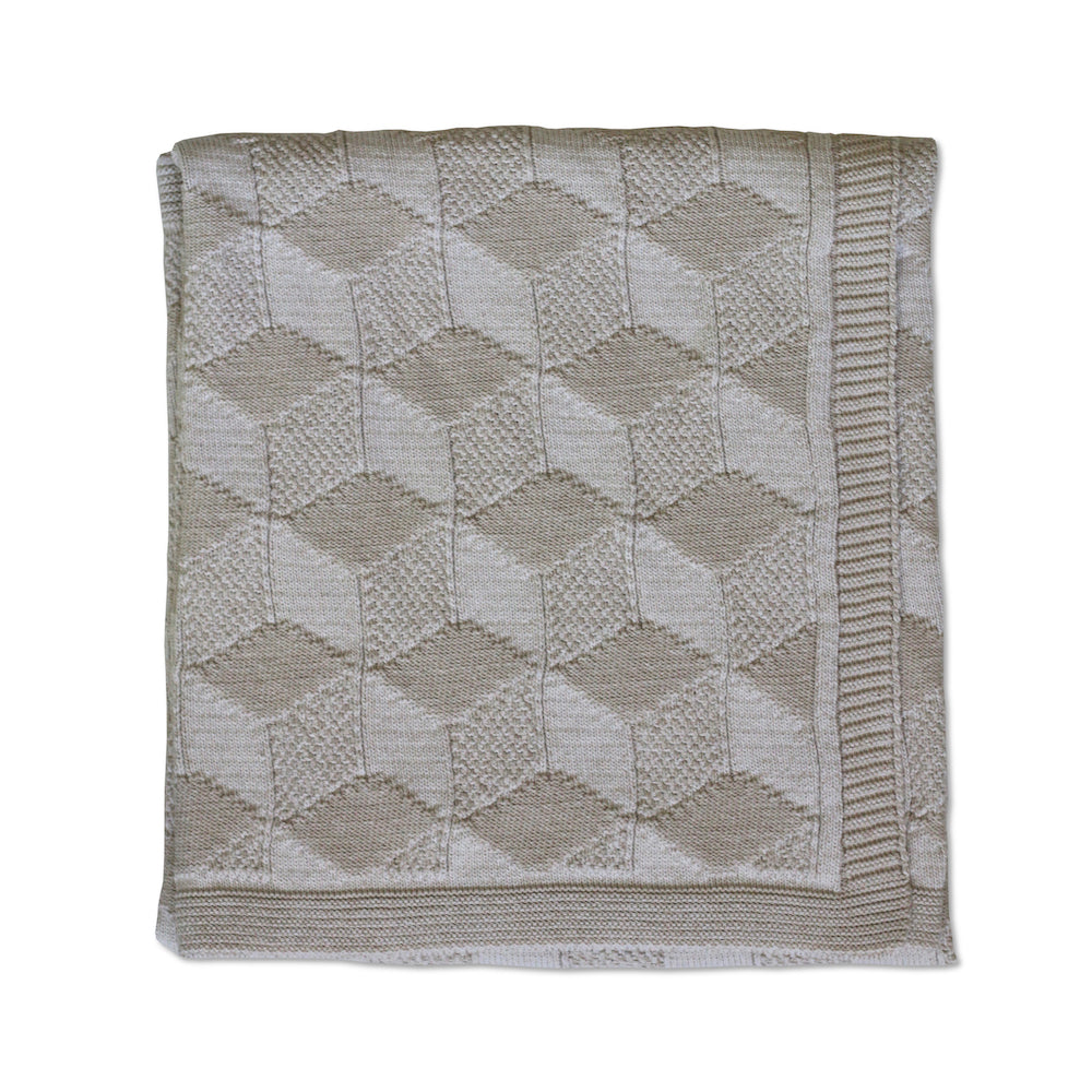 Block Texture Throw in Neutral