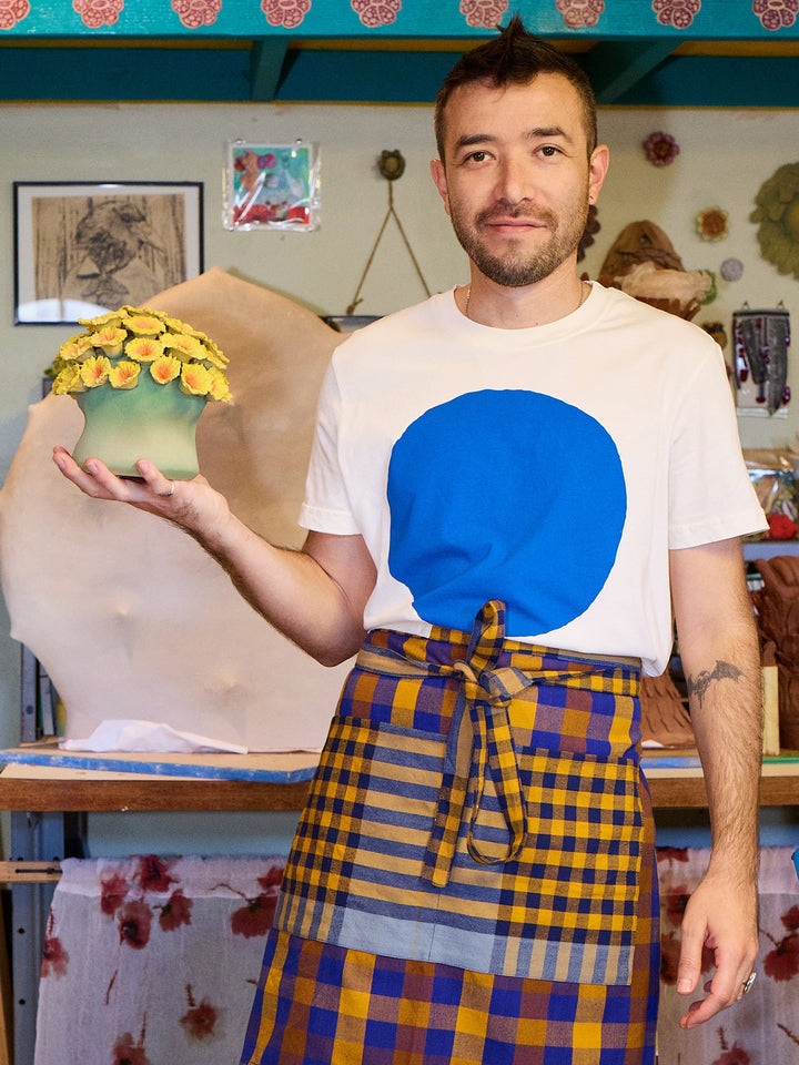 Circle Tee - Cobalt