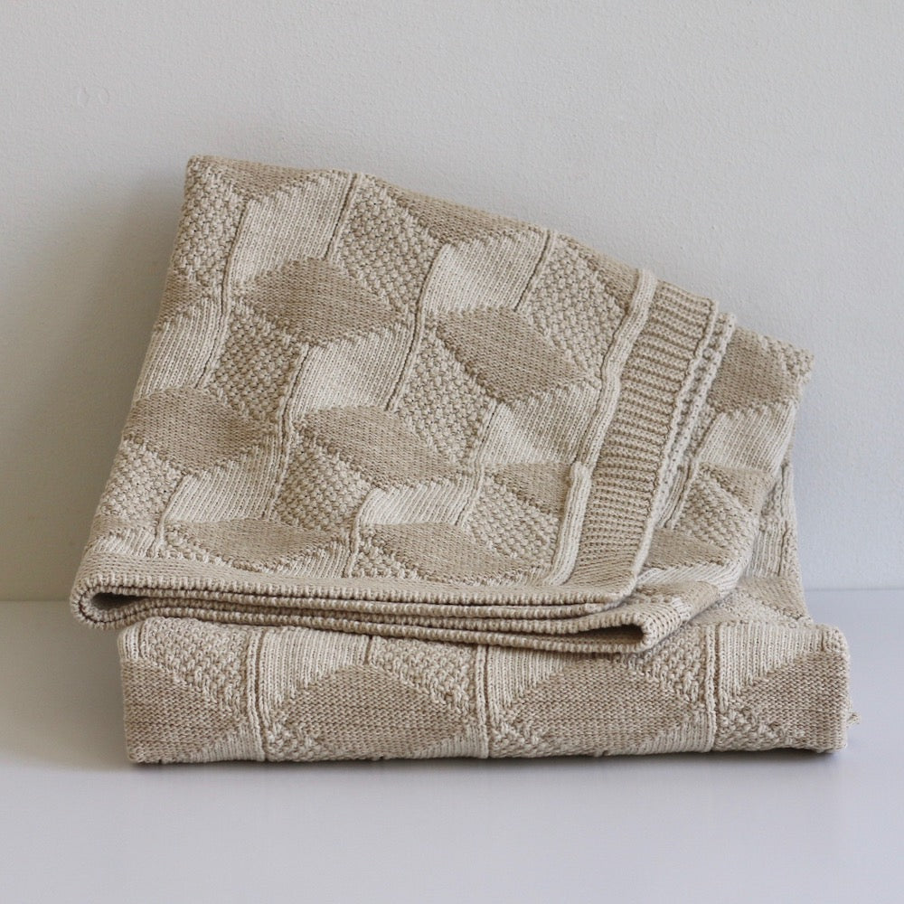 Block Texture Throw in Neutral