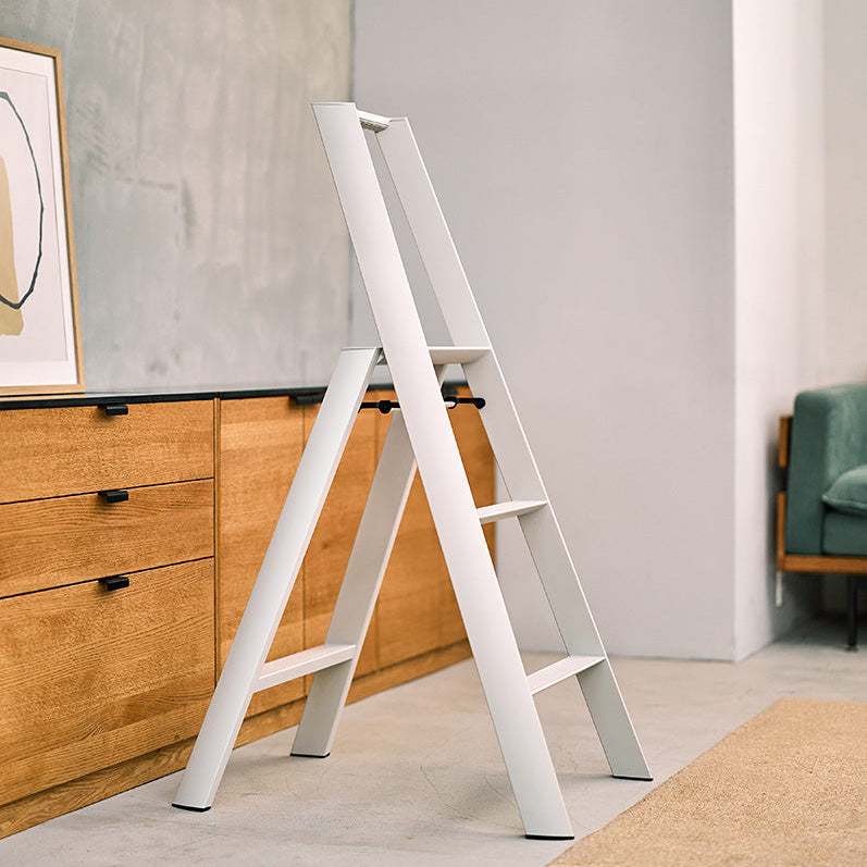 White Modern Stepladder 