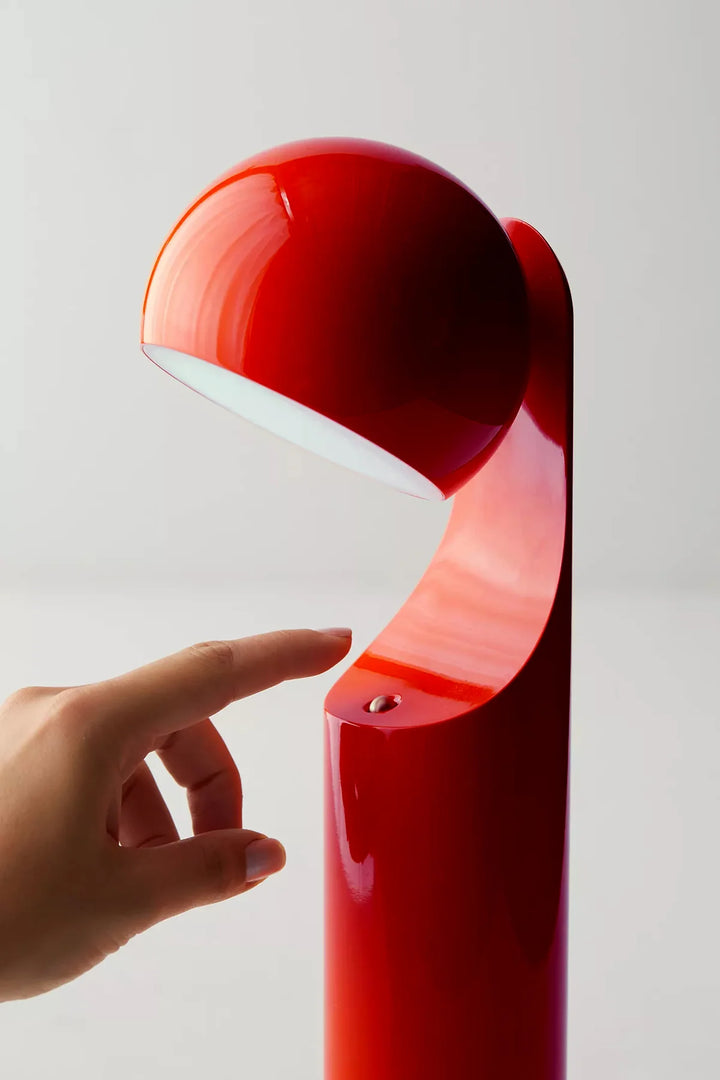 Mono Portable Reading Lamp - Bright Red
