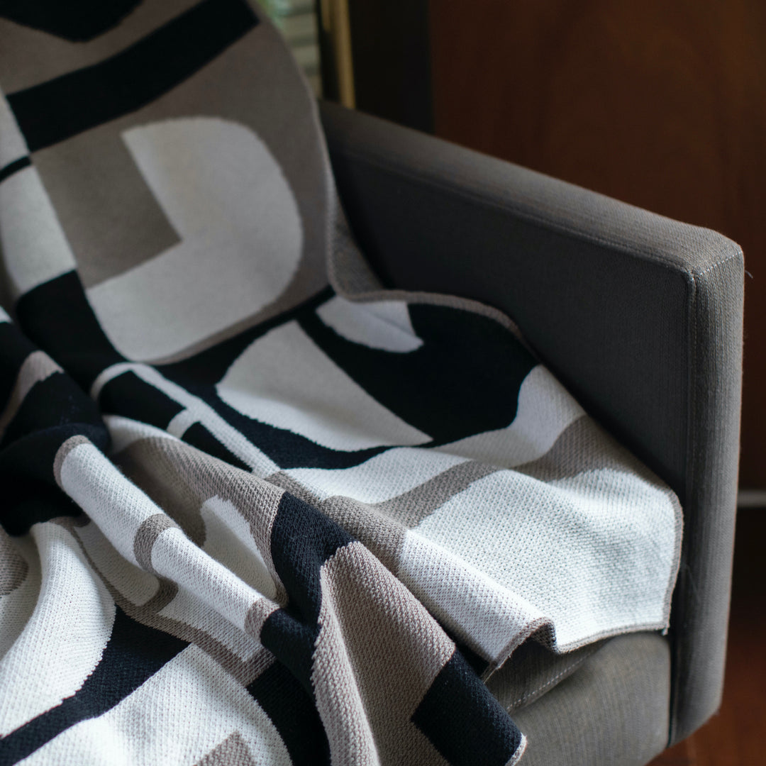 High End Modern Throw Blanket