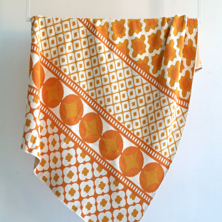 Yellow Pattern Throw Hanging 